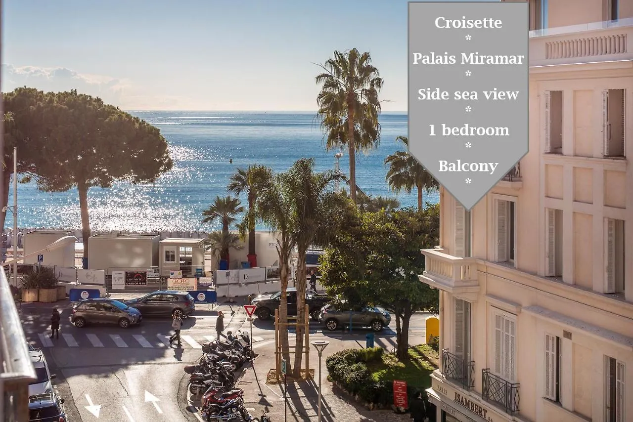 Palais Miramar: 1 Bed Side Sea View location